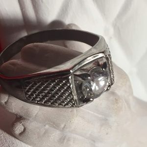 Men's Silver Linings Clarity Ring